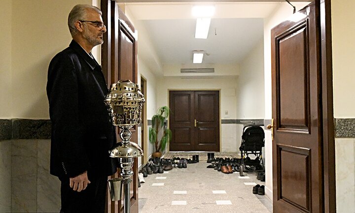 تصاویر/ بدرقه خانواده شهدای جنگ ۱۲روزه برای زیارت امام رضا(ع)