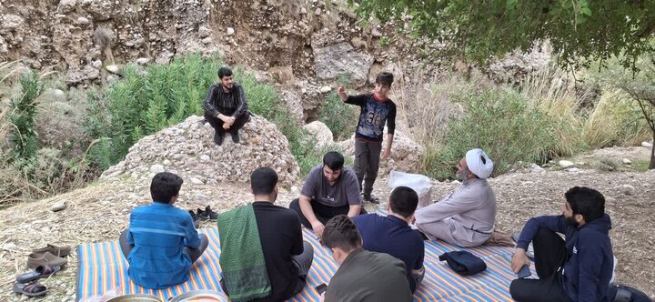 تصاویر/اردوی تفریحی فرهنگی طلاب مدرسه علمیه امام صادق(ع) اندیمشک