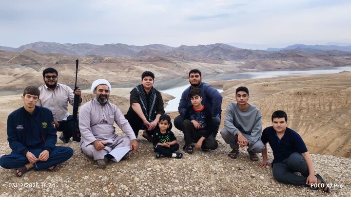 تصاویر/اردوی تفریحی فرهنگی طلاب مدرسه علمیه امام صادق(ع) اندیمشک