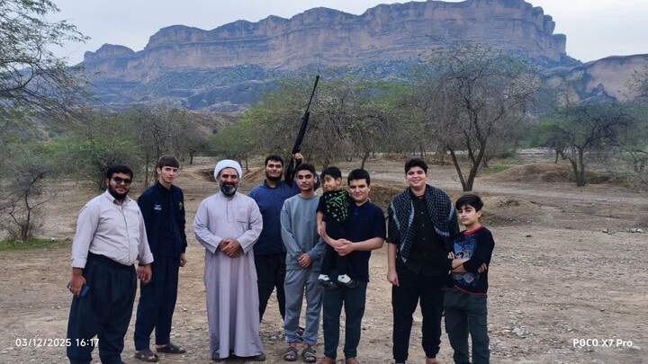 تصاویر/اردوی تفریحی فرهنگی طلاب مدرسه علمیه امام صادق(ع) اندیمشک