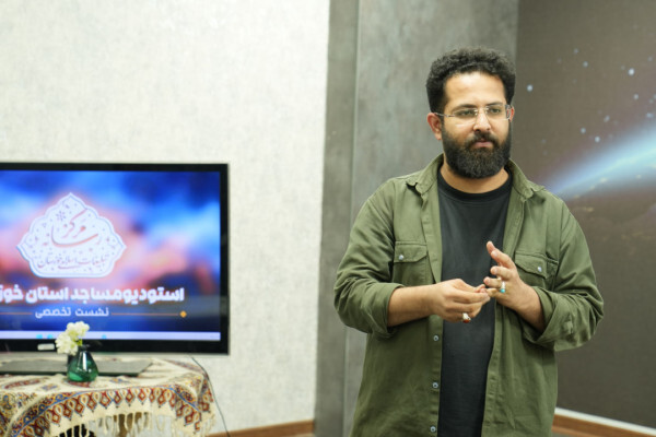 تصاویر/نشست مسئولین استدیو مساجد خوزستان برگزار شد