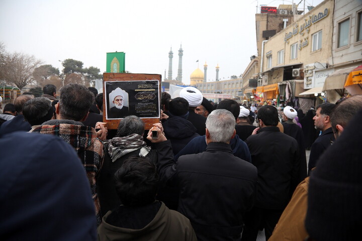 تصاویر/ مراسم تشییع حجت الاسلام والمسلمین صالحی منش