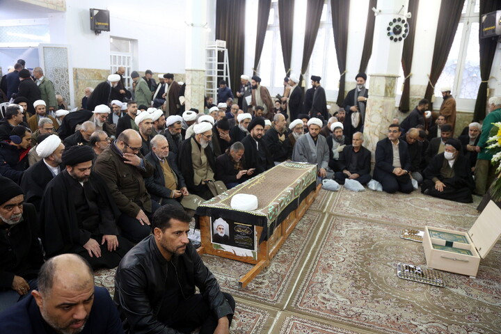 تصاویر/ مراسم تشییع حجت الاسلام والمسلمین صالحی منش