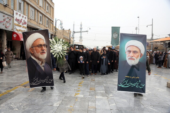 تصاویر/ مراسم تشییع حجت الاسلام والمسلمین صالحی منش