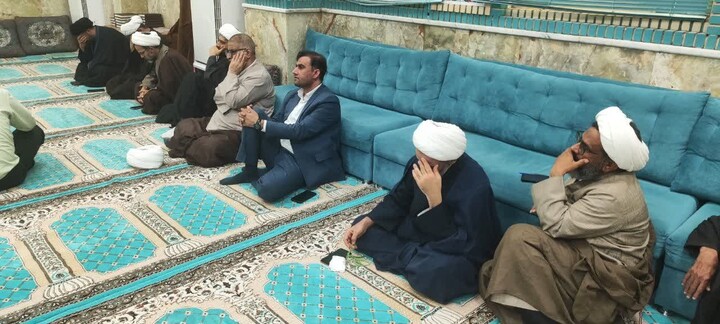 تصاویر/ مراسم شهادت امام هادی(ع) در کنگان