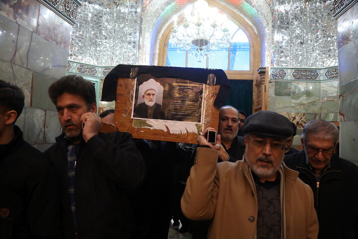 تصاویر/ مراسم تشییع حجت الاسلام والمسلمین صالحی منش