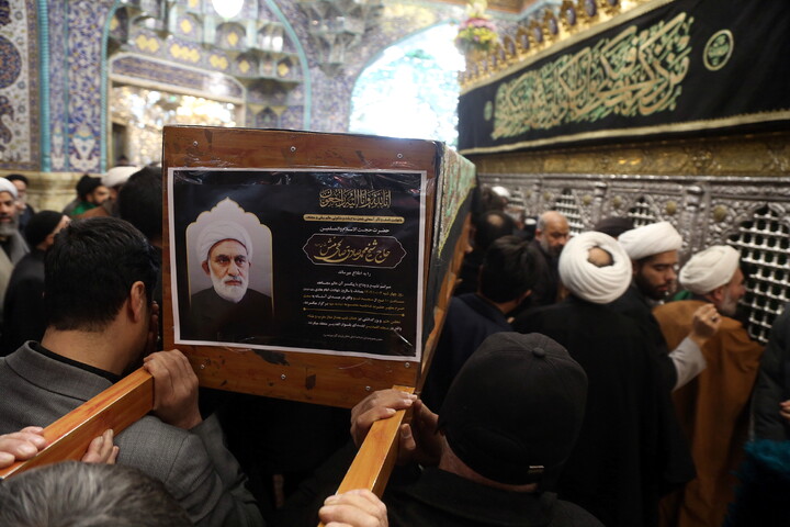 تصاویر/ مراسم تشییع حجت الاسلام والمسلمین صالحی منش