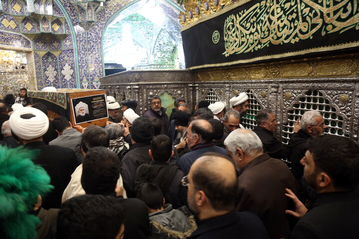 تصاویر/ مراسم تشییع حجت الاسلام والمسلمین صالحی منش