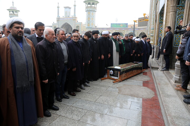 تصاویر/ مراسم تشییع حجت الاسلام والمسلمین صالحی منش