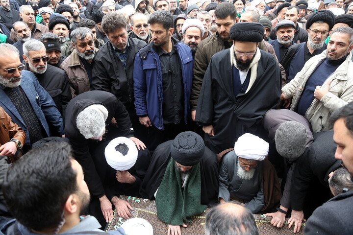 تصاویر/ مراسم تشییع حجت الاسلام والمسلمین صالحی منش