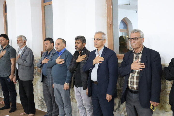 تصاویر/ مراسم شهادت امام هادی(ع) در بردستان