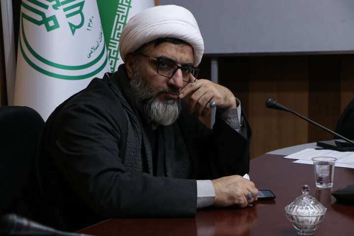 جلسه معاون فرهنگی و راهبری استانهای سازمان تبلیغات اسلامی کشور با کارشناسان فرهنگی اداره تبلیغات اسلامی استان کرمان