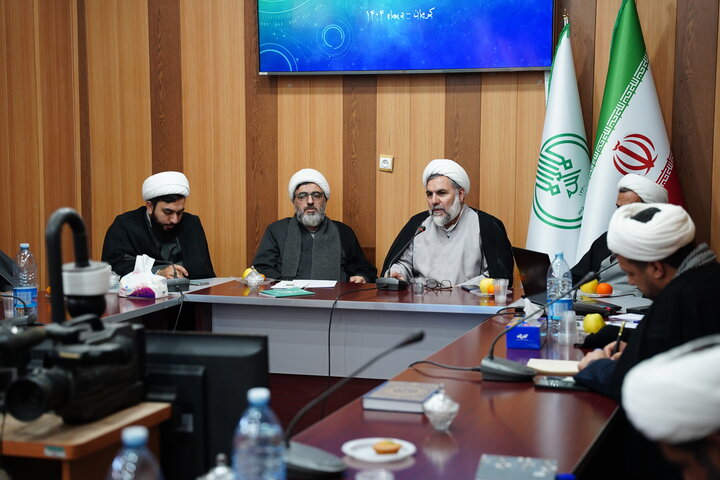 جلسه معاون فرهنگی و راهبری استانهای سازمان تبلیغات اسلامی کشور با مدیران شهرستانی اداره تبلیغات اسلامی استان کرمان