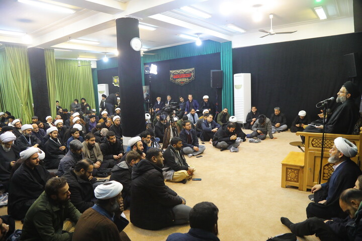 تصاویر/ مراسم عزاداری روز شهادت امام علی النقی (ع) در موسسه امام هادی (ع)