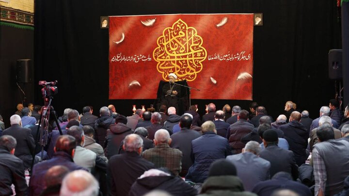 تصاویر/ مراسم سوگواری شهادت امام هادی(ع)  در حسینیه آیت الله حقشناس(ره)