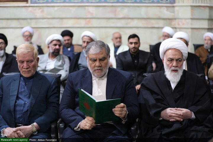 مراسم الذكرى السنوية الرابعة لرحيل آية الله العظمى صافي الكلبايكاني