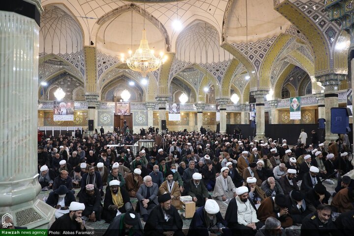 مراسم الذكرى السنوية الرابعة لرحيل آية الله العظمى صافي الكلبايكاني