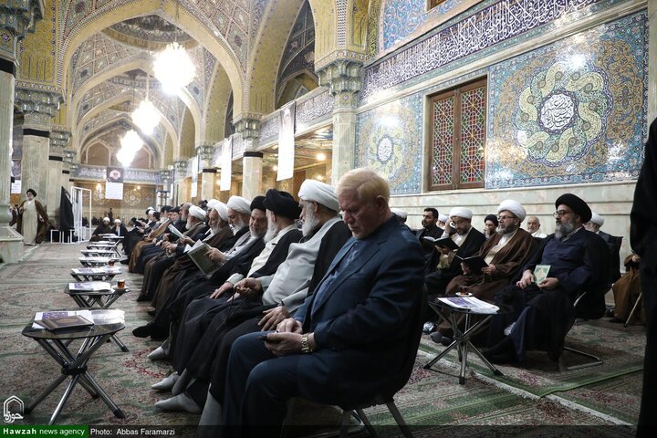 مراسم الذكرى السنوية الرابعة لرحيل آية الله العظمى صافي الكلبايكاني