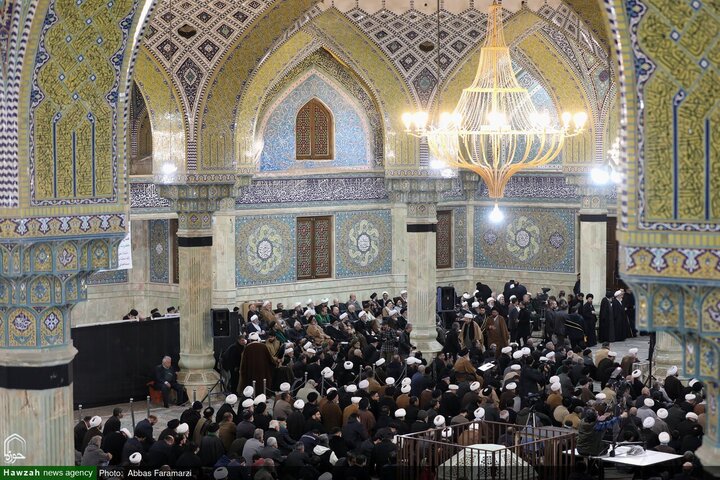 مراسم الذكرى السنوية الرابعة لرحيل آية الله العظمى صافي الكلبايكاني