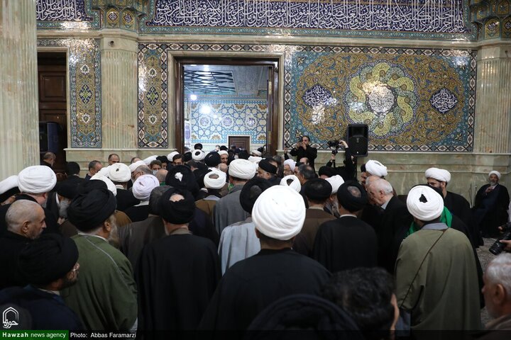 مراسم الذكرى السنوية الرابعة لرحيل آية الله العظمى صافي الكلبايكاني