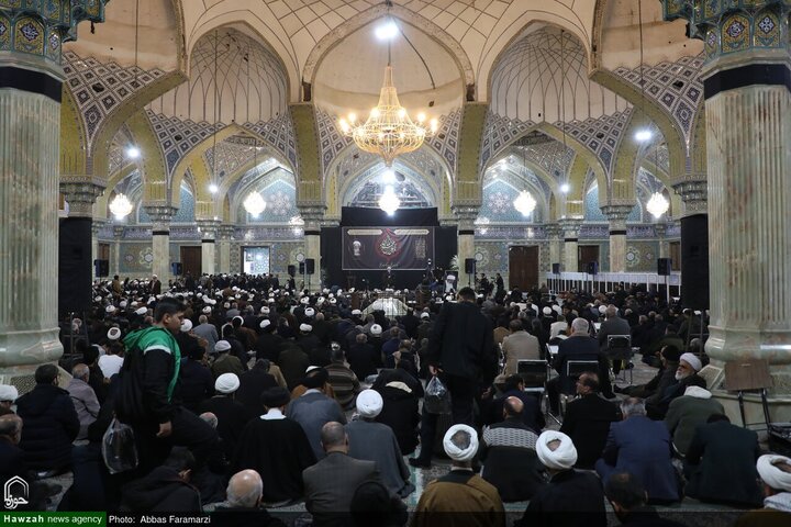 مراسم الذكرى السنوية الرابعة لرحيل آية الله العظمى صافي الكلبايكاني