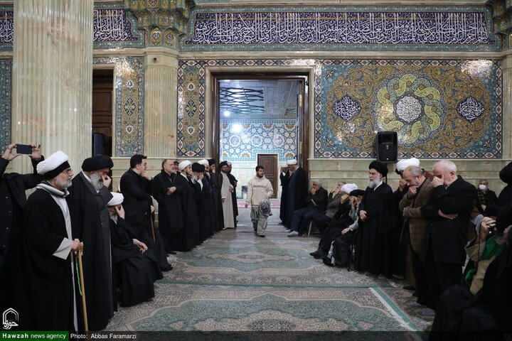 مراسم الذكرى السنوية الرابعة لرحيل آية الله العظمى صافي الكلبايكاني