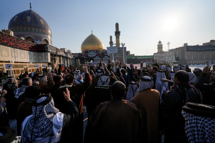 حال و هوای حرم ائمه سامرا در سالروز شهادت امام هادی (علیه السلام)