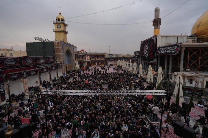 حال و هوای حرم ائمه سامرا در سالروز شهادت امام هادی (علیه السلام)