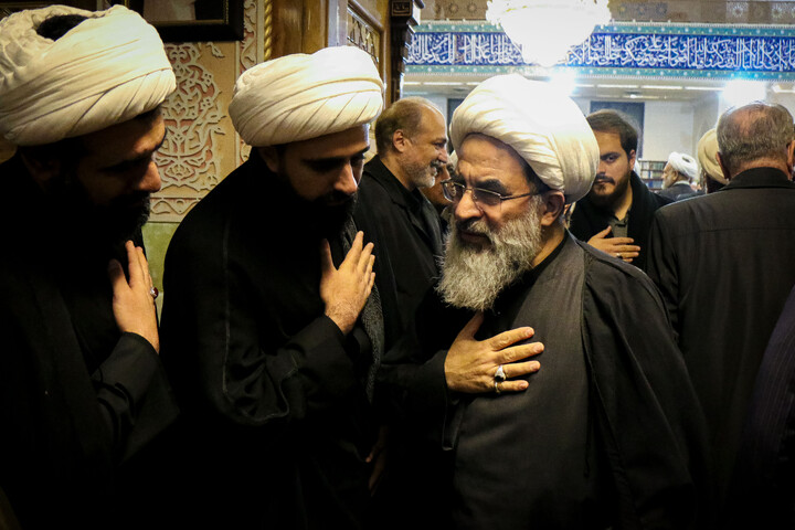 تصاویر/ مراسم ترحیم حجت‌الاسلام والمسلمین محمد صادق صالحی منش استاندار اسبق قم