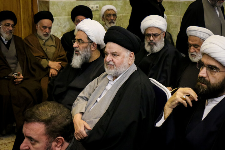 تصاویر/ مراسم ترحیم حجت‌الاسلام والمسلمین محمد صادق صالحی منش استاندار اسبق قم