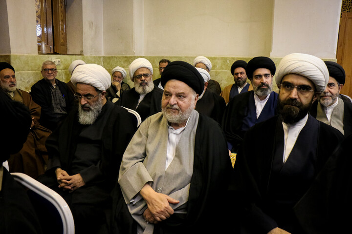 تصاویر/ مراسم ترحیم حجت‌الاسلام والمسلمین محمد صادق صالحی منش استاندار اسبق قم