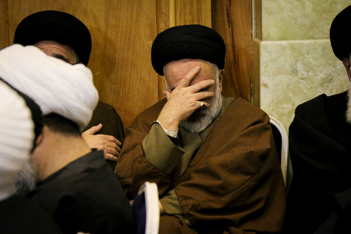 تصاویر/ مراسم ترحیم حجت‌الاسلام والمسلمین محمد صادق صالحی منش استاندار اسبق قم