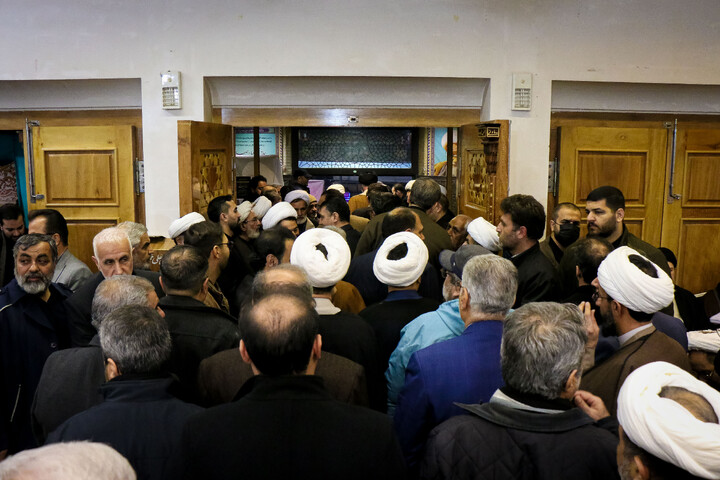 تصاویر/ مراسم ترحیم حجت‌الاسلام والمسلمین محمد صادق صالحی منش استاندار اسبق قم