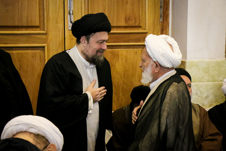 تصاویر/ مراسم ترحیم حجت‌الاسلام والمسلمین محمد صادق صالحی منش استاندار اسبق قم