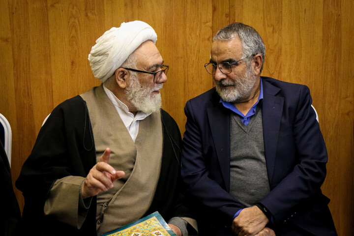 تصاویر/ مراسم ترحیم حجت‌الاسلام والمسلمین محمد صادق صالحی منش استاندار اسبق قم