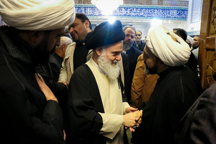 تصاویر/ مراسم ترحیم حجت‌الاسلام والمسلمین محمد صادق صالحی منش استاندار اسبق قم