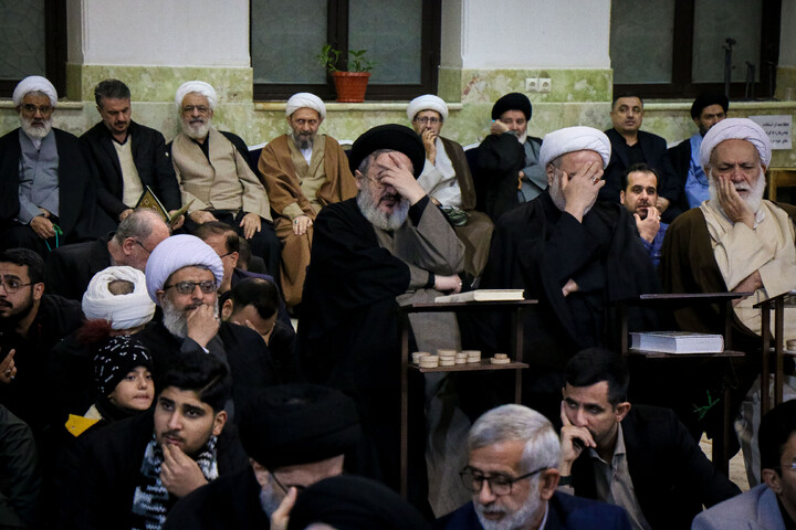 تصاویر/ مراسم ترحیم حجت‌الاسلام والمسلمین محمد صادق صالحی منش استاندار اسبق قم