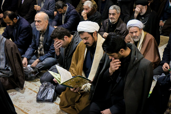 تصاویر/ مراسم ترحیم حجت‌الاسلام والمسلمین محمد صادق صالحی منش استاندار اسبق قم