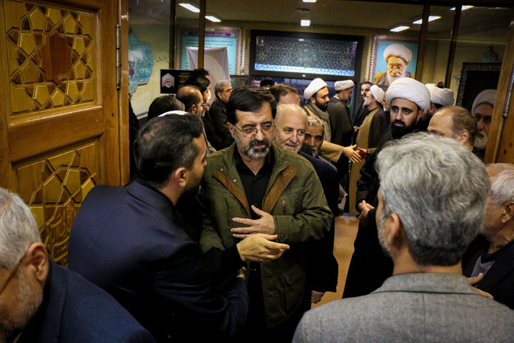 تصاویر/ مراسم ترحیم حجت‌الاسلام والمسلمین محمد صادق صالحی منش استاندار اسبق قم