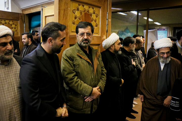 تصاویر/ مراسم ترحیم حجت‌الاسلام والمسلمین محمد صادق صالحی منش استاندار اسبق قم