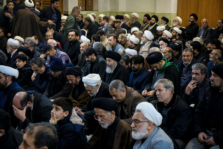 تصاویر/ مراسم ترحیم حجت‌الاسلام والمسلمین محمد صادق صالحی منش استاندار اسبق قم