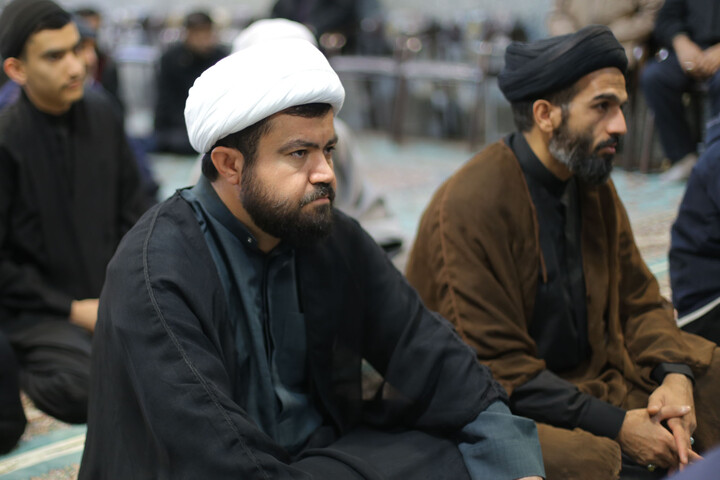 تصاویر| مراسم سالروز شهادت حضرت امام هادی(ع) در حوزه علمیه سفیران هدایت بیرجند