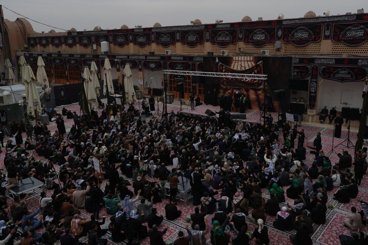 جموع المؤمنين تحيي ذكرى شهادة الإمام علي الهادي (عليه السلام) في سامراء