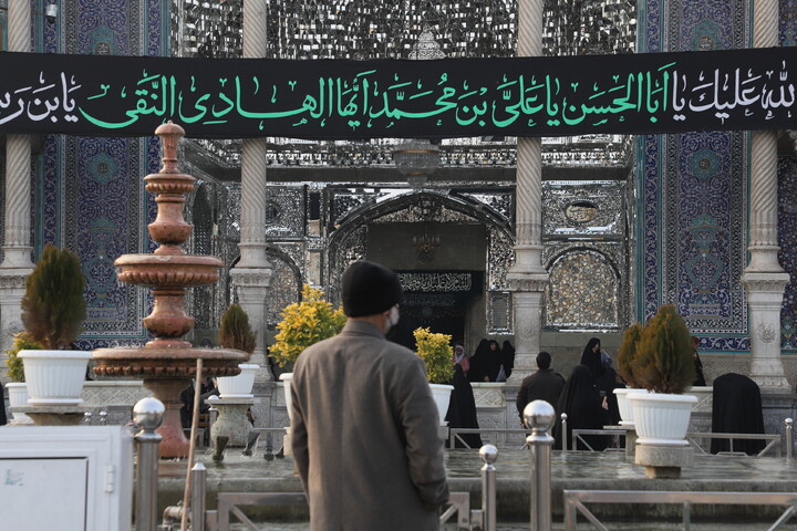 حال و هوای حرم در روز شهادت امام هادی (ع)