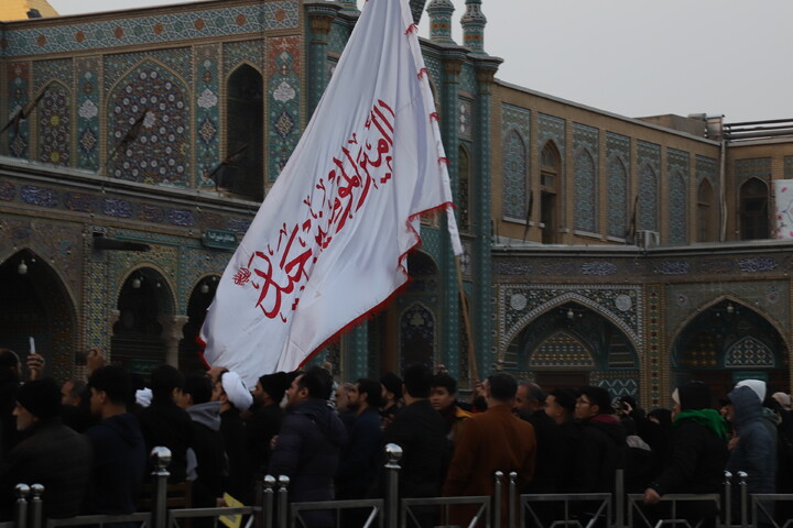 حال و هوای حرم در روز شهادت امام هادی (ع)