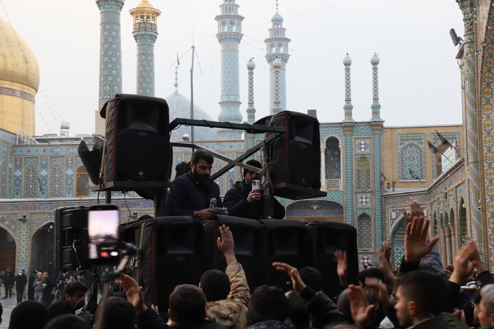 حال و هوای حرم در روز شهادت امام هادی (ع)