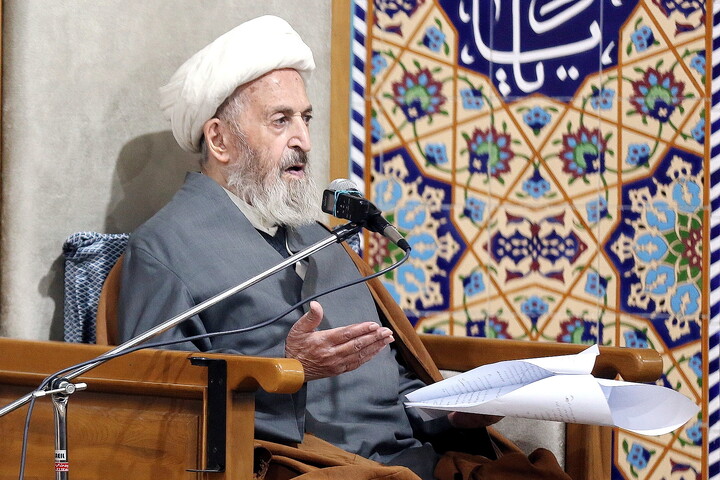 تصاویر/ درس اخلاق هفتگی آیت الله العظمی سبحانی