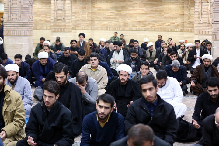 تصاویر/ درس اخلاق هفتگی آیت الله العظمی سبحانی