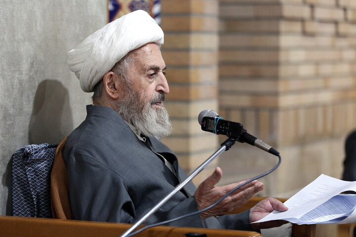 تصاویر/ درس اخلاق هفتگی آیت الله العظمی سبحانی