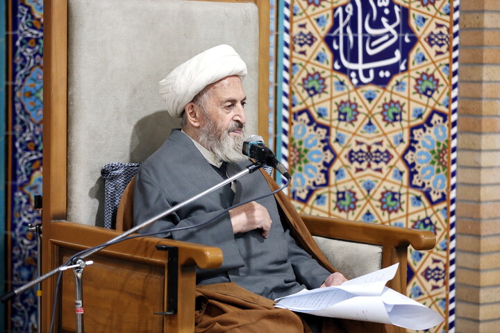 تصاویر/ درس اخلاق هفتگی آیت الله العظمی سبحانی